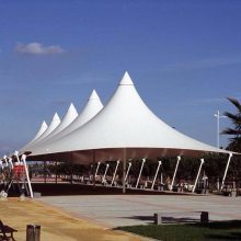 運城膜結構景觀 軟拉膜打造現代公園與城市空間之美